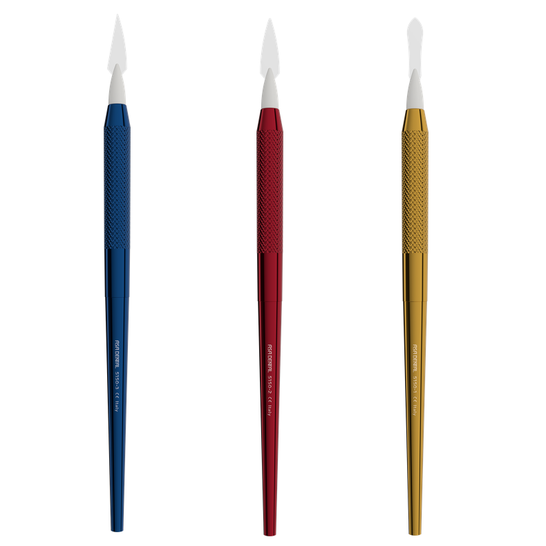Set de instrumentos para cerǭmicas y resinas