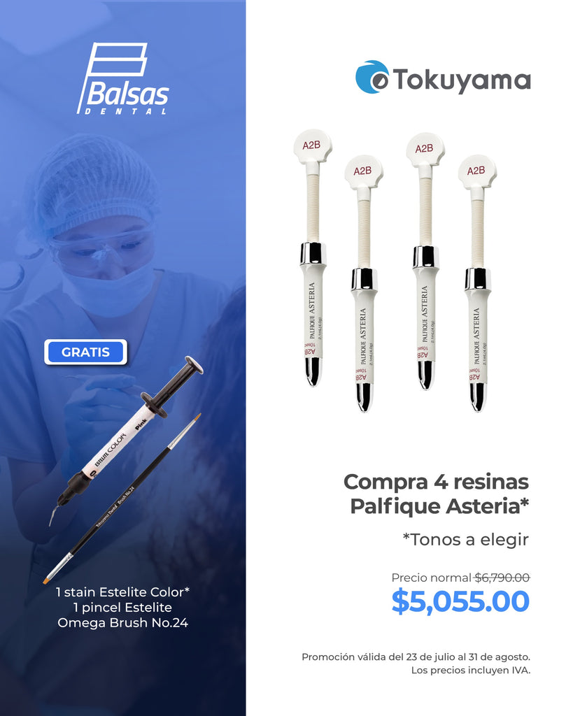 Promoción Palfique Asteria (4 Resinas + Regalos)