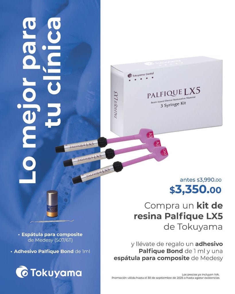 Promocion-Kit de resina Palfique LX5 Tokuyama