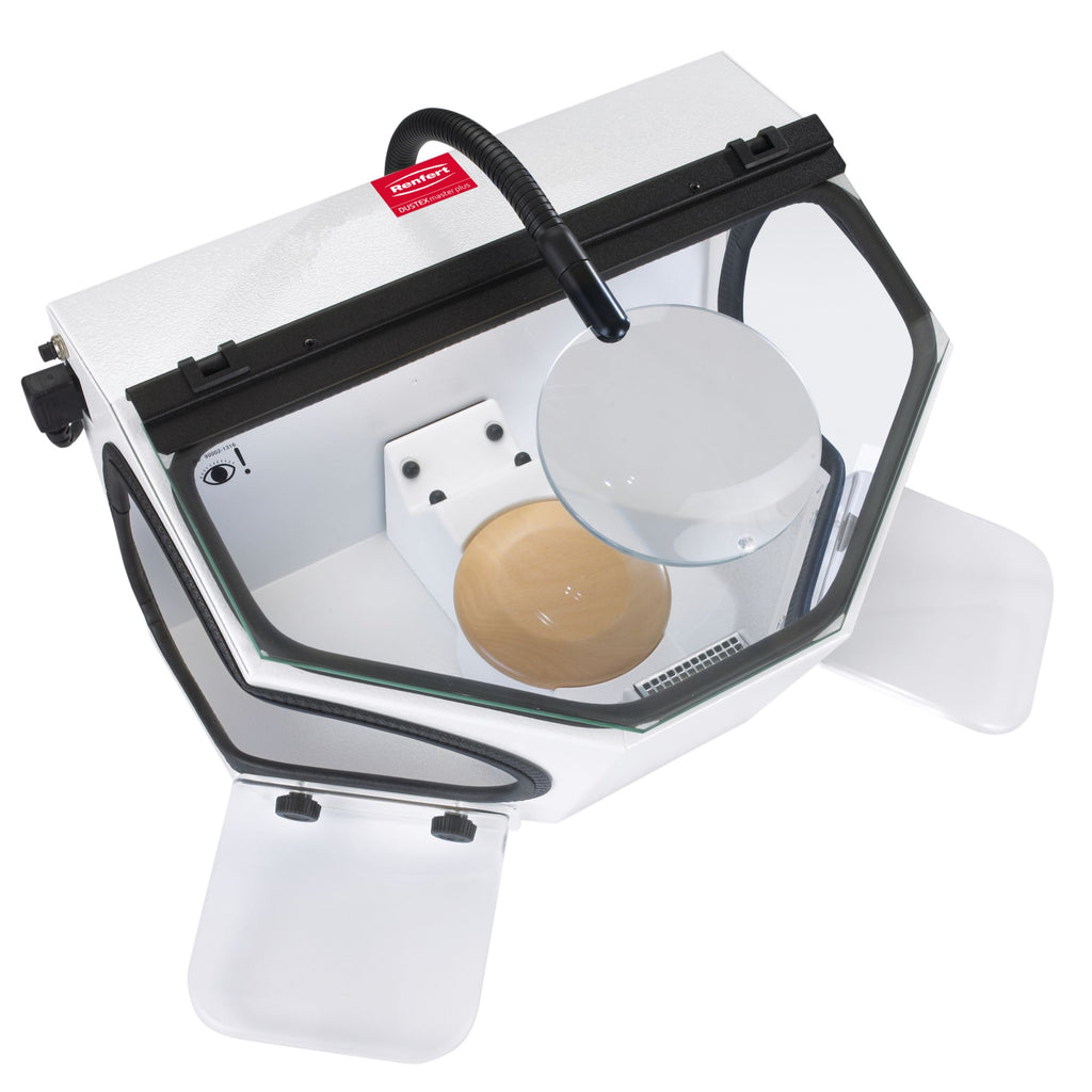 Lente de aumento con soporte