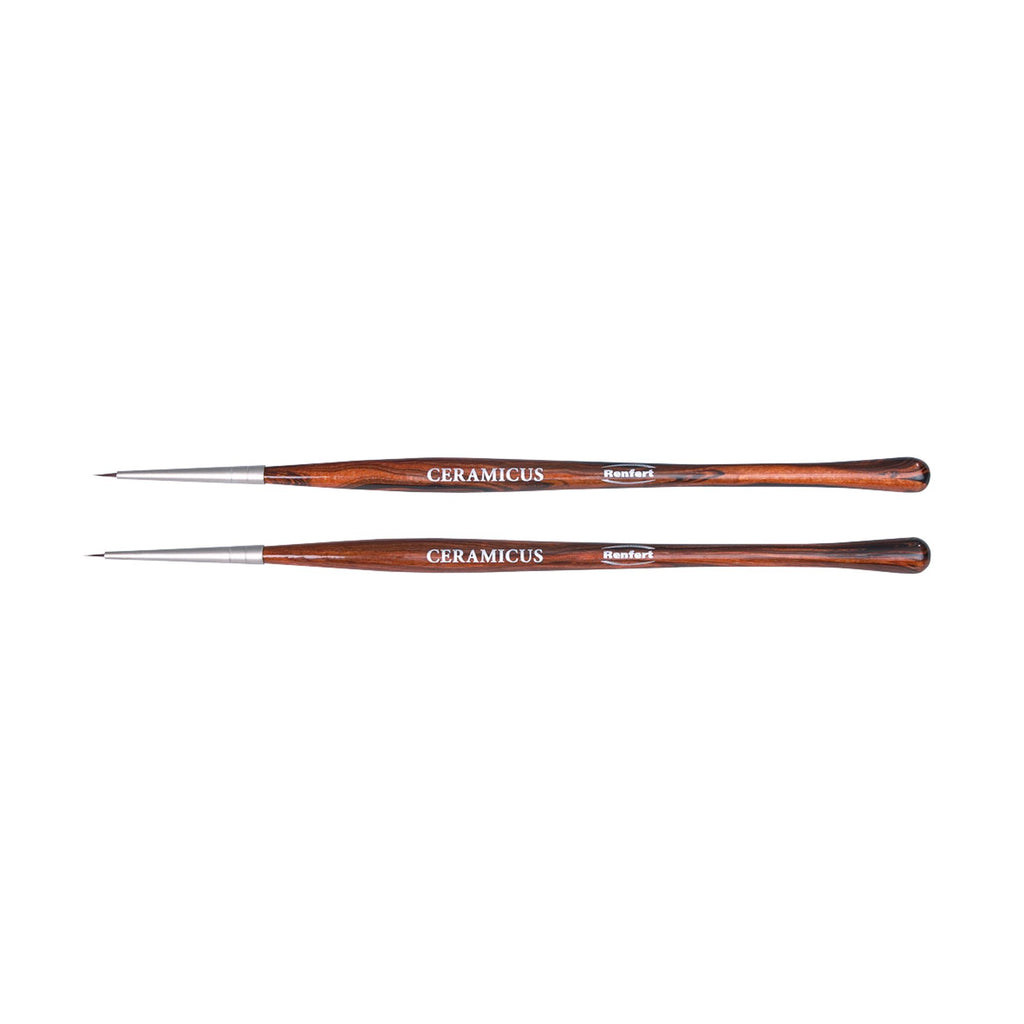 Pinceles CERAMICUS juego (2 pzas. 00 y 000 resp.)
